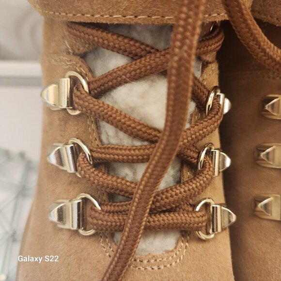 Marc Fisher Leather Strap up boots. NWOT. Size 6.5 - Picture 10 of 13